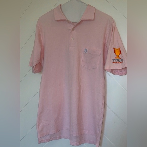 Other - B Draddy Sport light pink polo shirt golf club Nevada Tour small pristine